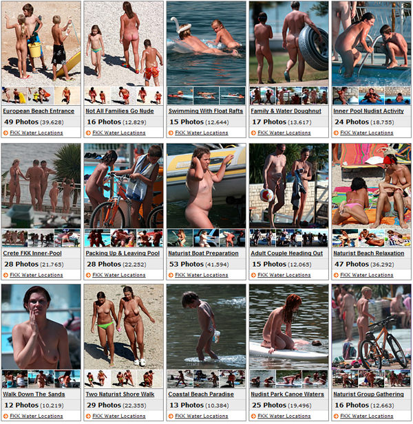 FKK water locations (set 2) -  European club nudists | Russianbare