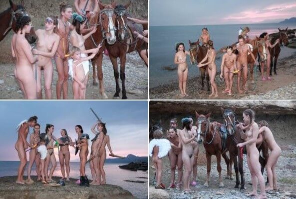 Mystical Horsey Riders Series photos - The practice of nudism fosters trust and honesty