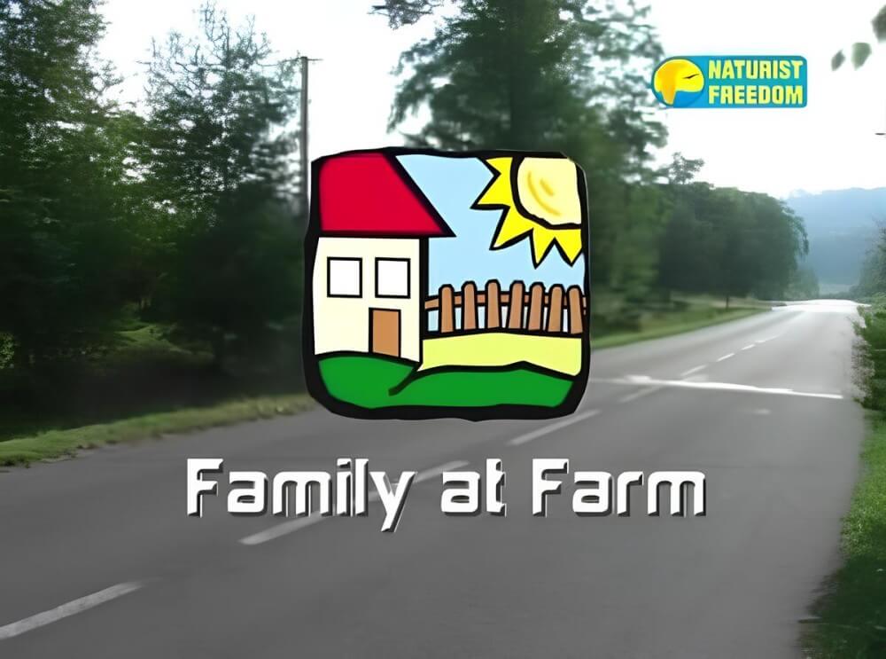 Naturist Freedom: Family at Farm - Nudity is a natural aspect of human existence