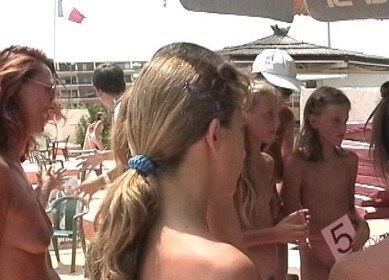 Jr Miss Pageant France - Naturists value tranquility and peace
