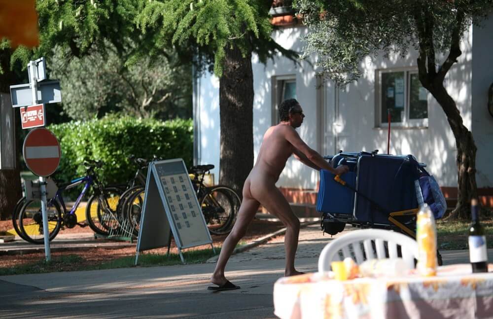Park Side Street Pass-Bys photos - Engaging in naturism promotes inner harmony and peace of mind