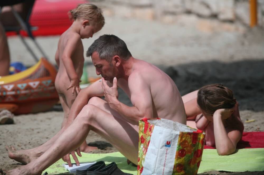Nude Beach Assortment photos - Advocates of naturism and nudism live in harmony with nature
