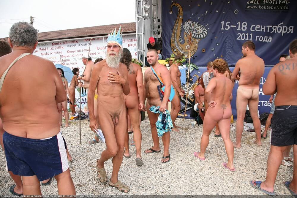 Koktebel Nudism Festival photos - Unrestricted freedom is a core value in nudism and naturism