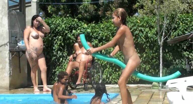 Oceanic Backyard Noon # 1 Full HD - Nudism and naturism as a philosophy of life are deeply rooted in respect