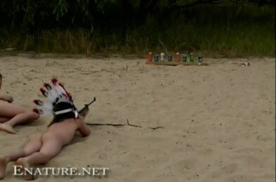 Enature - naked shoot out - A nude person strives for inner harmony and peace of mind