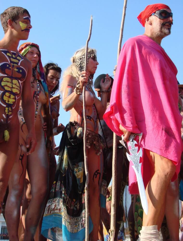 Neptune Day Mountain Top pics - Nudism helps people accept themselves