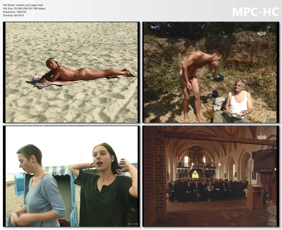Nudist movie die nackten auf rugen HD - People find in this a way to understand that the naked body is part of nature and its beauty