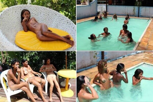 Brazil Pool Sunbath photos - What the Concept of Naturist Recreation Entails
