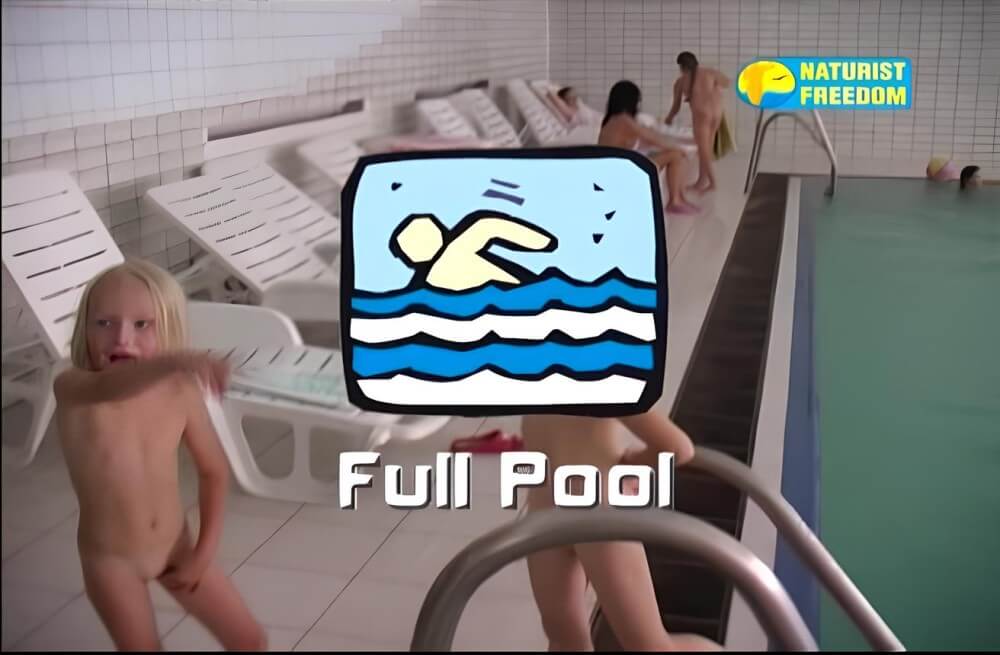 Naturist Freedom: Full Pool - Freedom and naturalness are important to naturists