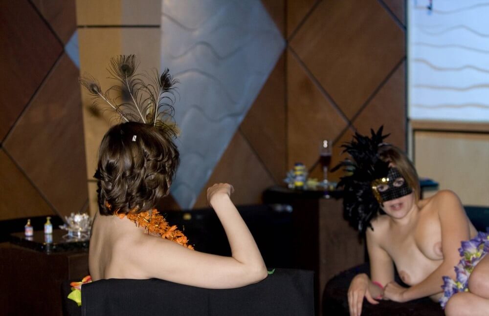 Masquerade Lounging photos - Nudity is perceived as part of natural existence and the beauty of life