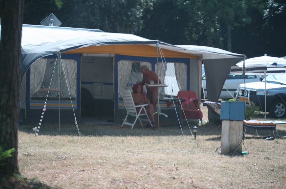 Avila FKK Camping Ground pics - She appeared completely naked
