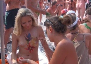 Neptune Ocean Festival # 2 Full HD - The practice of naturism is a path to inner harmony and peace
