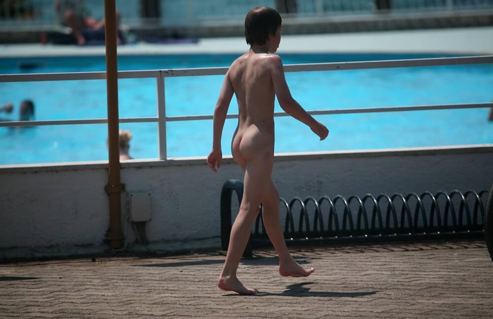 Grassy Patio Nature Hike - Nudity as an expression of natural beauty