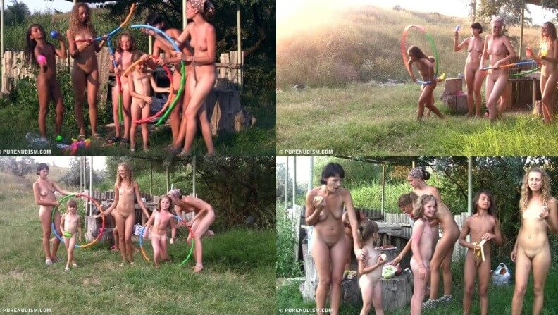 Countryside lounging 2 Full HD video - Many consider a free body and nudism to be central to their lives