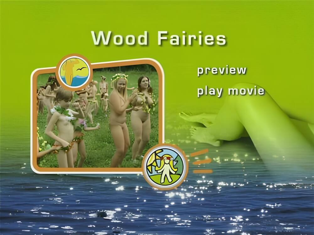 Naturist Freedom: Wood fairies - Love for oneself and the environment are important values in naturism and nudism