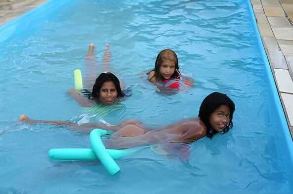 Tropic Pool Side Day - Brazil resort - Nature provides inspiration and energy for the practice of naturism and nudism