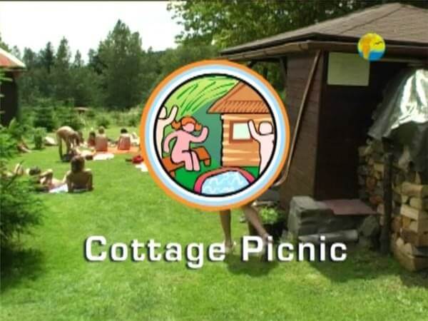 Naturist Freedom: Cottage Picnic DVD - Living freely and naturally is the dream of naturism and nudism advocates