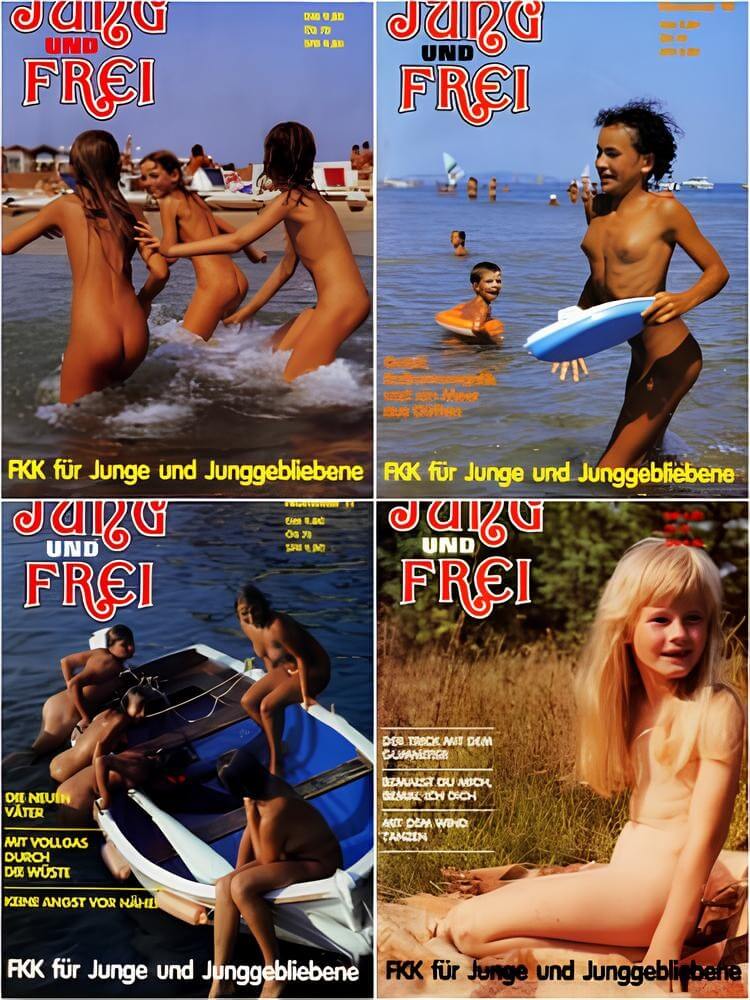 Jung und Frei Nr 9-12 - Nudity is part of natural existence