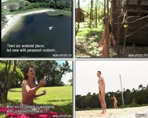 A day in the life of a naturist - Naturists are open to the world and the environment