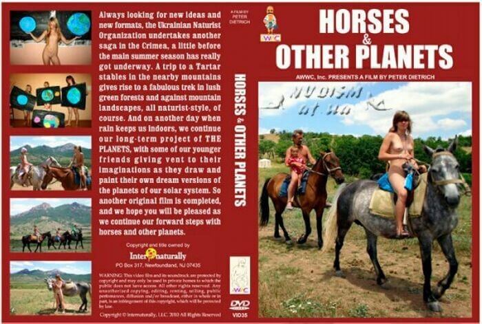 Enature - Horses and Other Planets - Lightheartedness and ease are characteristic features of the practice of nudism and naturism