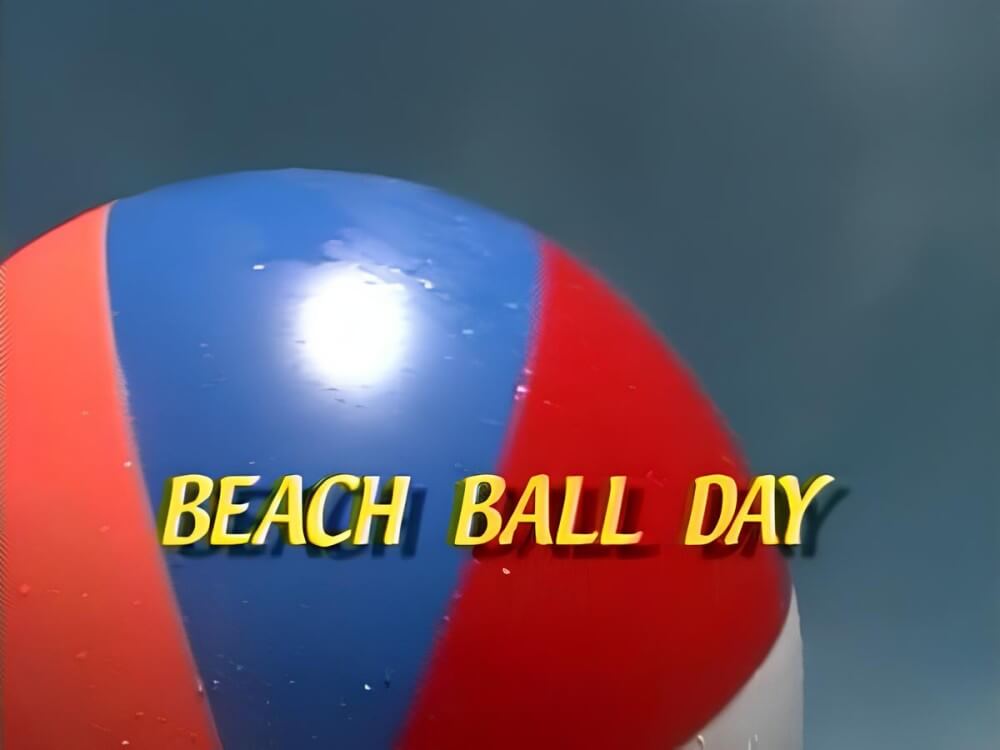 Enature- Beach ball day - Naturism promotes health of mind and body