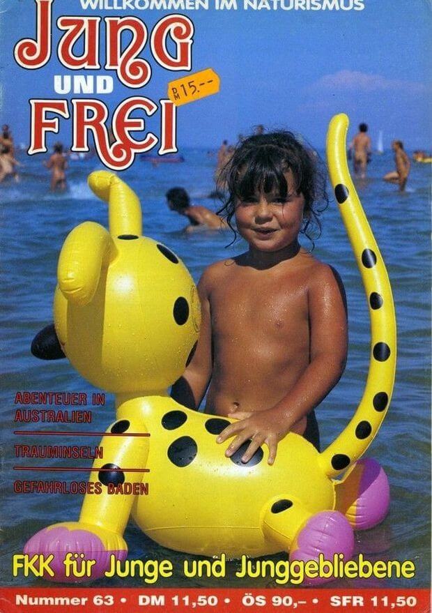 Jung und Frei Nr 63 - It is a philosophy based on trust and respect for the naked body and nature