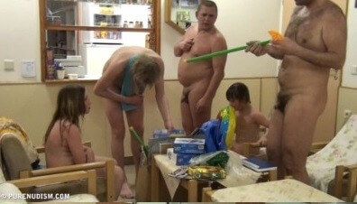 Pool jacuzzi and paints Full HD - Health and well-being are enhanced through naturism and nudism
