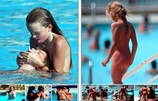 Naturism photo gallery # 19 - Looking at the sun and my own naked body