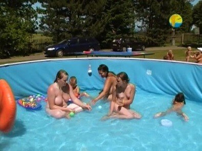 Naturist Freedom: Merry Pool upd - A naked person is asexual among nudists