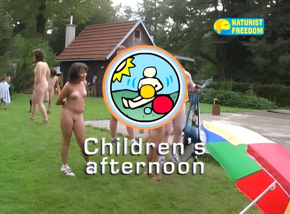 Naturist freedom: Childrens Afternoon - Peace and tranquility are goals for those who choose nudism and naturism