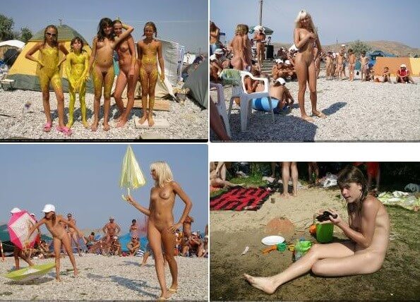 Beautiful Princesses On The Sea photos - Boundaries disappear in the world of naturism and nudism