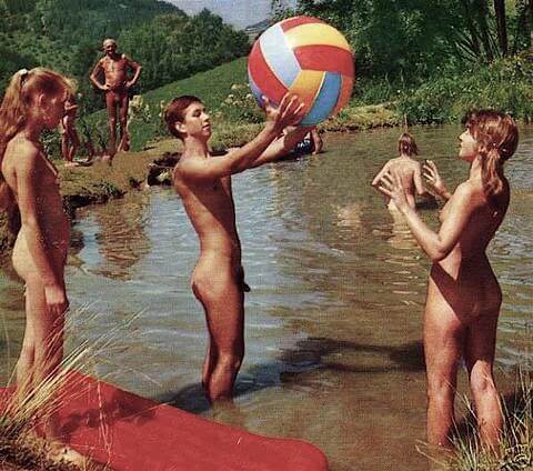 Vintage nudism photos - Nature provides inspiration and energy for the practice of naturism and nudism