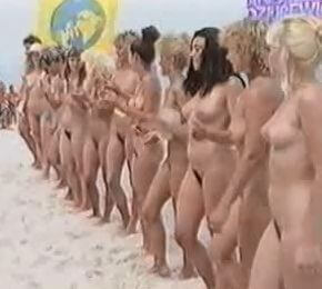 Miss Natura 1990 video - Naturists love movement and activity