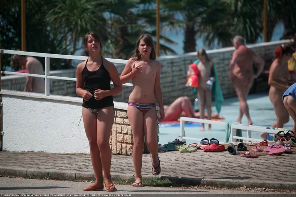 FKK Water Locations Set 1 - Family naturism in European countries