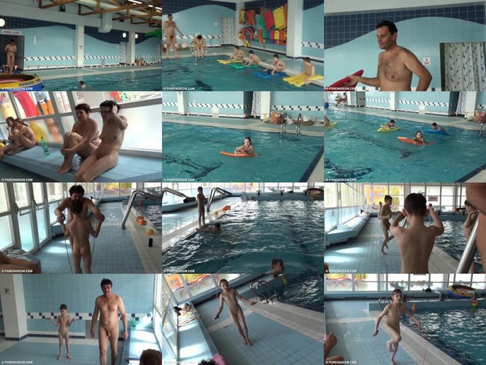 Poolside activities 2 Full HD - Naturism teaches us to appreciate the present and to be honest with ourselves and others