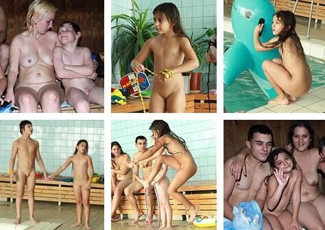 Pool and a sauna photo gallery - Nudity as an expression of natural beauty