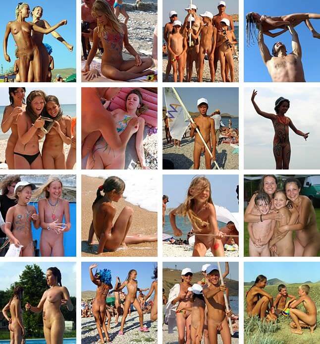 A new collection of beautiful nudist photos - Boundaries disappear in the world of naturism and nudism