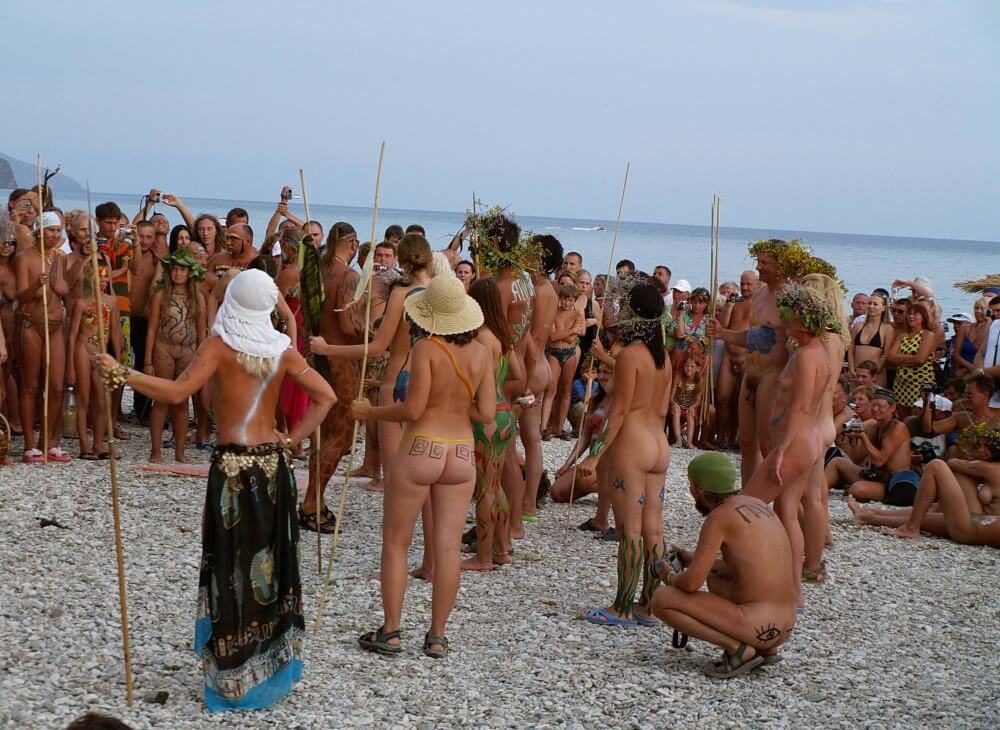 Naturist Party Mega Bash pics - Nudism helps you get rid of insecurities and clothes